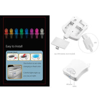 Thumbnail for 8-COLOR LED SENSORED TOILET POTLIGHT