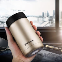 Thumbnail for 400ML Men Gift Thermos Cup Insulated Stainless Steel Thermo Mug with Tea Infuser